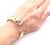 Cartier Panther Panthere Tsavorite Onyx Yellow Gold Size 16 Bangle Bracelet For Sale - Image 12 of 13