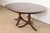 Brown Henkel Harris Georgian Solid Mahogany Double Pedestal Extension Dining Table, Newly Refinished For Sale - Image 8 of 12