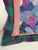 Traditional Needlepoint Hydrangea Pillow Cover Only Fits 12" Form Blue Purple Green Handmade For Sale - Image 3 of 7
