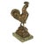 Sculpture Materials Antique French Bronze Animalier Sculpture Statue Rooster Cockerel Chicken by Louis-Albert Carvin, 1900 For Sale - Image 7 of 14