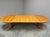 Oval extandable dining table with 3 extra leaves (can be stored inside the table). In good vintage condition. Dimensions:...