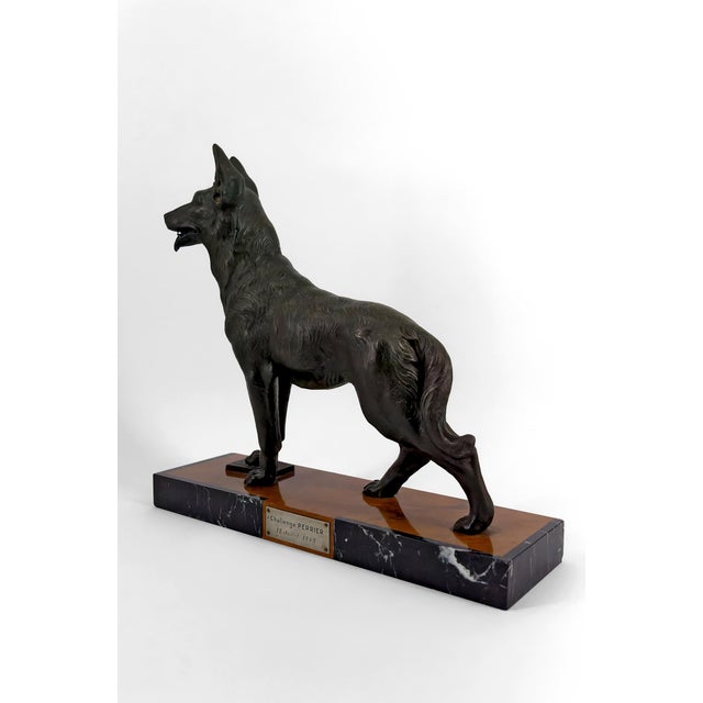 German Shepherd Trophy for the Perrier Challenge, France, 1942 For Sale - Image 3 of 18