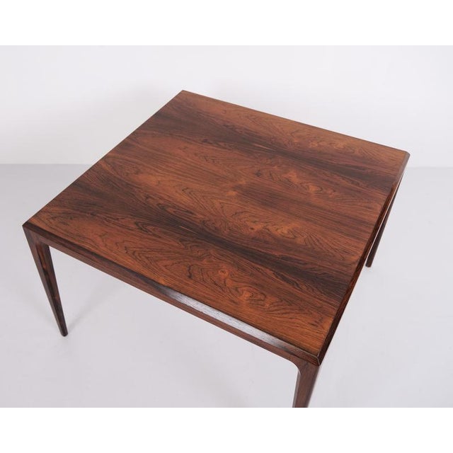 Rosewood Coffee Table by Johannes Andersen for CFC Silkeborg, 1960s For Sale - Image 3 of 9