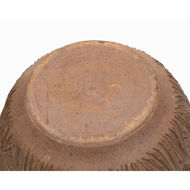 Ceramic Vintage Mid Century "Teardrop" Planter by David Cressey & Robert Maxwell For Sale - Image 7 of 8
