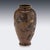Antique Japanese Meiji Inlaid Bronze Ovoid Mitsunorian Vase, 19th Century For Sale - Image 5 of 18