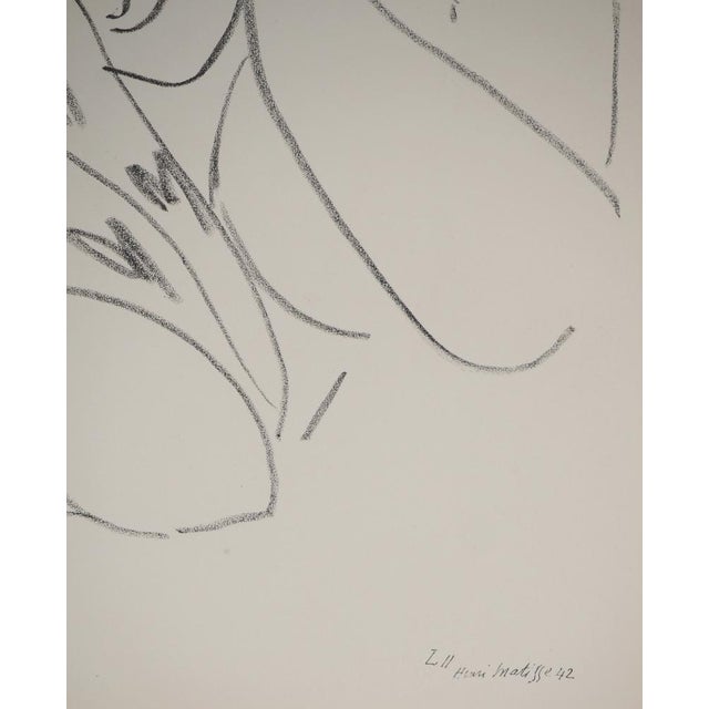 Henri MATISSE (1869-1954)(after) Game of Seduction, 1943 Lithograph after a drawing by the artist (Fabiani workshop)...