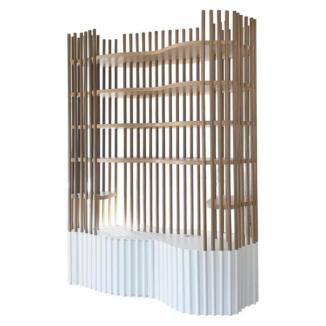 Thai Oak Bookshelf by Baka Studio For Sale - Image 9 of 9