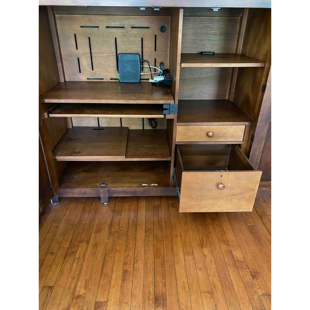 Pottery Barn Vintage Pottery Barn Media Armoire, Attributed For Sale - Image 4 of 5