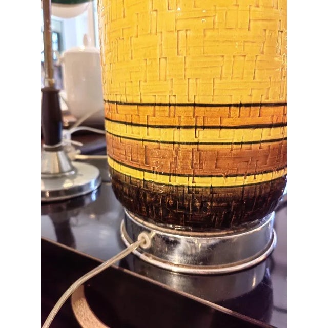 Ceramic Table Lamp, 1960s For Sale - Image 11 of 13