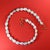 Ajd 19 Inch Iridescent White Chinese Freshwater Pearl Necklace For Sale - Image 4 of 5