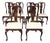 Vintage Dining Chairs, Queen Anne Chairs, Set of Eight For Sale