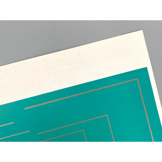 Joachim Albrecht, Double-Sided Concrete Composition, 1970s, Color Screen Print For Sale - Image 7 of 14