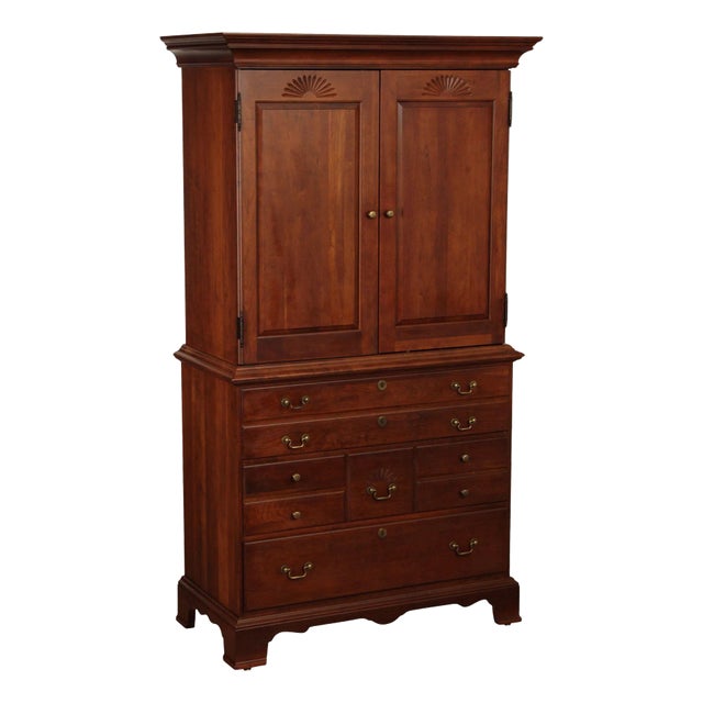 Pennsylvania House Traditional Style Cherry Armoire For Sale