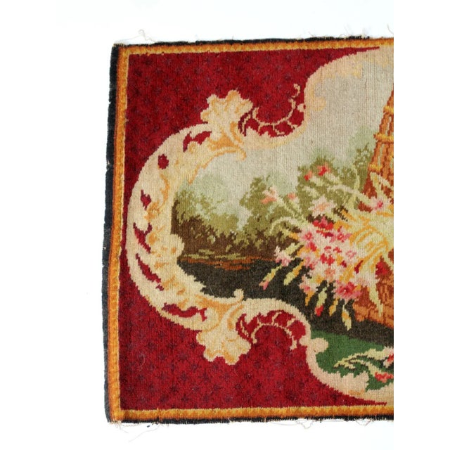 Late 19th Century Antique Woven Tapestry Wall Hanging For Sale - Image 5 of 9