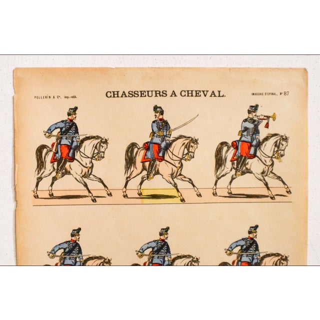 Date: 1880s-1890s Size: 11.5 x 15.5 inches Printer: Pellerin et cie. About this poster: Imagerie d'Épinal was a print...