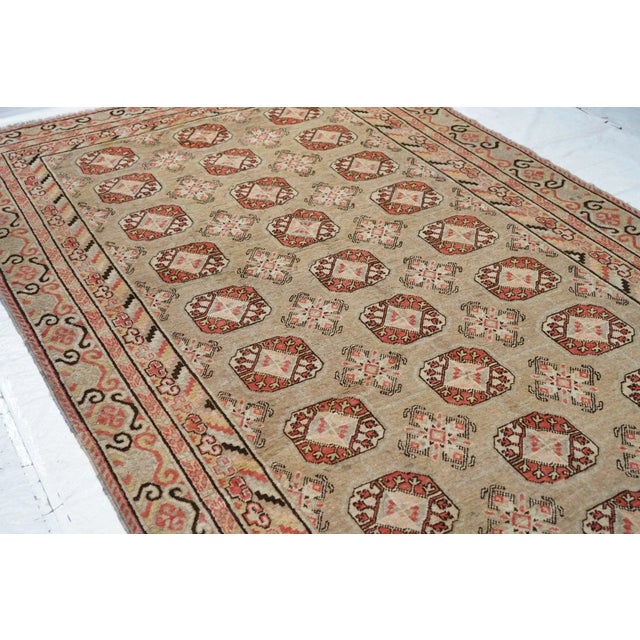 Antique Khotan Rug 6'1'' x 12'4'' For Sale - Image 10 of 12