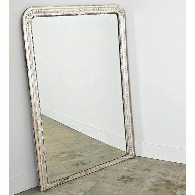 Silver French 19th Century Louis Philippe Silver Gilt Mirror For Sale - Image 8 of 10
