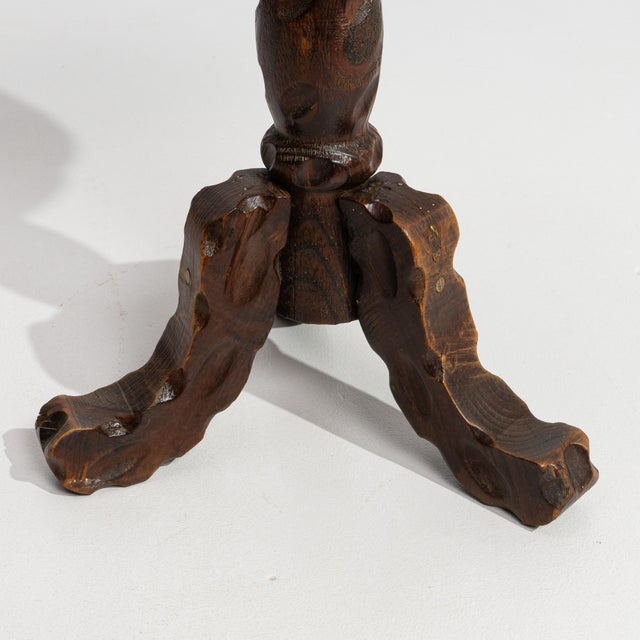 Rendered in the enduring tradition of Spanish Colonial craftsmanship, this distinguished stool embodies the robust...