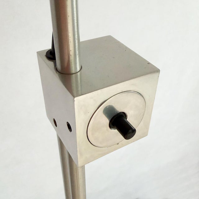 Model FA1 Floor Lamp in Polished Aluminium by Peter Nelson for Architectural Lighting LTD., 1967 For Sale - Image 10 of 12