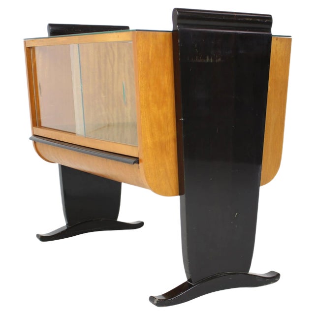 Art Deco Bar by Jindřich Halabala, 1930s For Sale
