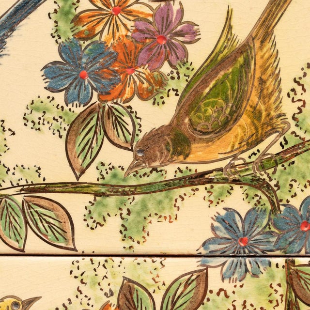 Hand-Painted Ceramic Artwork by Diaz Costa, 1960s For Sale - Image 6 of 8