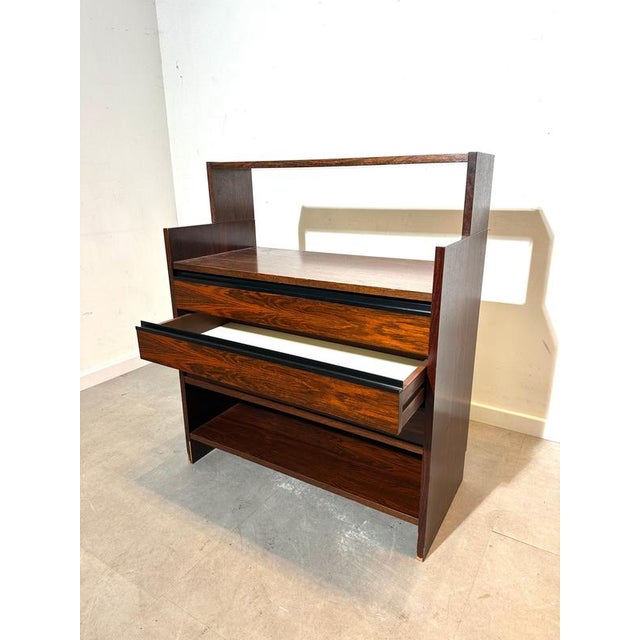Poul Cadovius Mid-Century Rosewood Cabinet by Poul Cadovius for KLM For Sale - Image 4 of 5