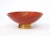 Japanese 2019 Japanese Red and Gold Porcelain Clay Acrylic Bowls by Suizan - Set of 4 For Sale - Image 3 of 5