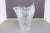 Superb folded glass vase from the 70s This "handkerchief" vase seems to be of Scandinavian origin and reminds us of the...