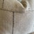 Wood Custom Hand Made Wool Pillow With Stripes Includes Down Feather Insert For Sale - Image 7 of 9