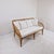 Exquisite vintage design settee fully crafted from high-quality bamboo and rattan, originating from Italy, circa 1970....