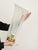 Metal Double-Leaf Murano Glass and Brass Sconce, Italy, 1940s For Sale - Image 7 of 15
