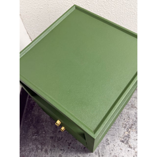 Modern Made Goods Jarin Nightstand, Moss For Sale - Image 3 of 12