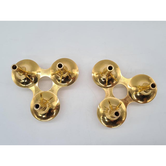 1970s Orion Modular Candlesticks in Brass from BMF, Denmark, 1970s, Set of 2 For Sale - Image 5 of 13