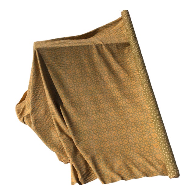 Contemporary 2 tone fabric ( Soft orange and sage green ) Colors Textile Designer " John Robshaw " Upholstery Fabric, this...