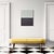 Monochrome Color-Field Painting by Rolf Hans, Two Small Things in Contrast, 1976, Acrylic on Canvas For Sale - Image 6 of 13