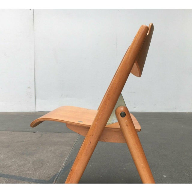 Set of Mid-Century German SE 18 Children Folding Chairs by Egon Eiermann for Wilde+spieth, 1950s For Sale - Image 15 of 18