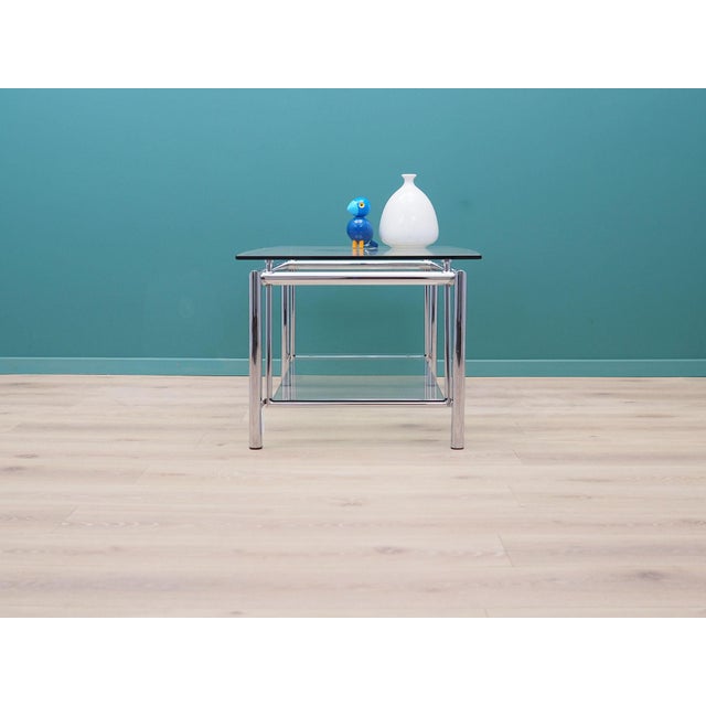 Danish Glass Coffee Table, 1970s For Sale - Image 4 of 10