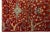 3 X 10 Modern Designed Sultanabad Wool Runner Handmade in Red For Sale - Image 9 of 9