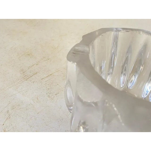 Art Deco Molded Glass Ashtray, 1940 For Sale - Image 4 of 11