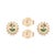 Metal Certified Emerald and Diamond Halo Contemporary Earrings Studs- a Pair For Sale - Image 7 of 12