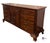 Henkel Harris Vintage Jamestown Sterling Chippendale Style Mahogany Triple Dresser & Mirror For Sale - Image 4 of 12