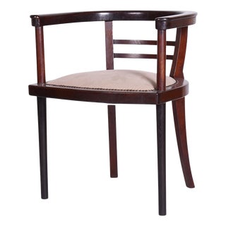 Art Deco Armchair attributed to Workshop of Josef Hoffmann, Vienna, Austria, 1910s For Sale