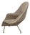 1950s Older Womb Chair Attributed to Eero Saarinen for Knoll International For Sale