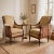 This sophisticated pair of Drexel Heritage armchairs represents the pinnacle of American furniture craftsmanship, blending...