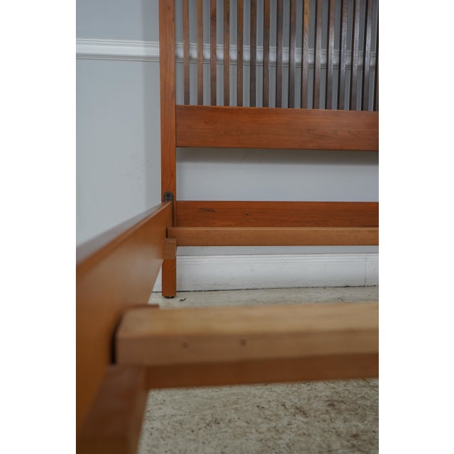 Stickley Metropolitan Collection King Size Cherry Bed Chairish