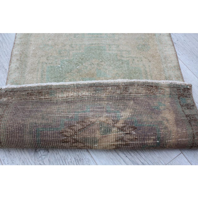 Mini Turkish Rug - 20"x34.5" For Sale - Image 9 of 10