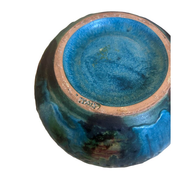 Mid-Century Modern Alvino Bagni ‘Sea Garden’ Bulbous Vase For Sale - Image 3 of 9