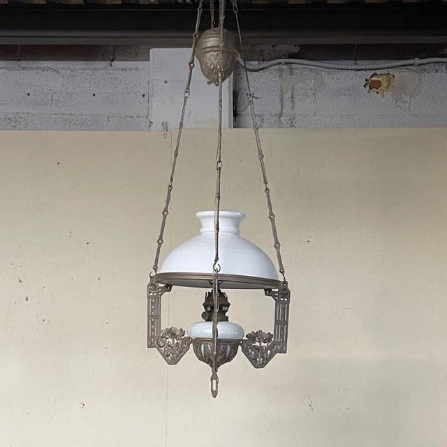 Antique Liberty Chandelier with Ups and Downs, 1920s For Sale - Image 14 of 14