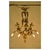 Antique Chandelier in Gilded Bronze from Mottheau For Sale - Image 4 of 11