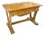 Henning Kjærnulf Carved Oak Sewing Table, Denmark, 1960s, Attributed For Sale